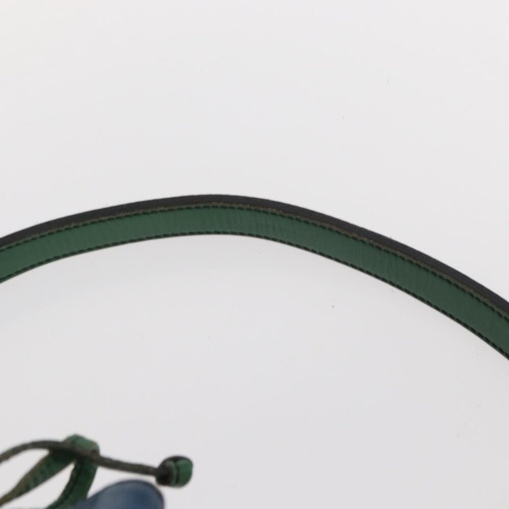 Authentic LOUIS VUITTON Epi Noe Shoulder Bag Bicolor Green Blue M44044 LV - Picture 15 of 16